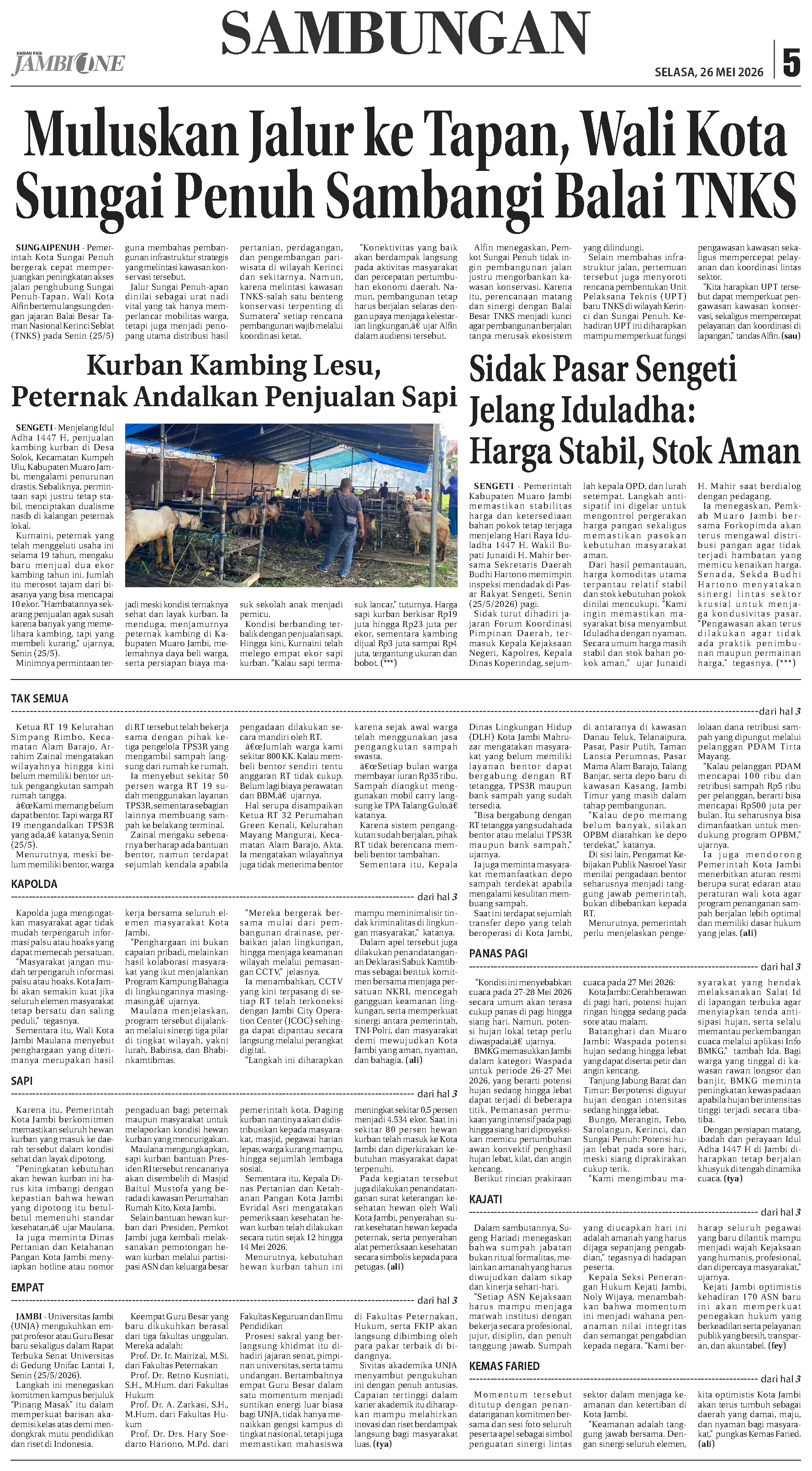 Halaman Koran